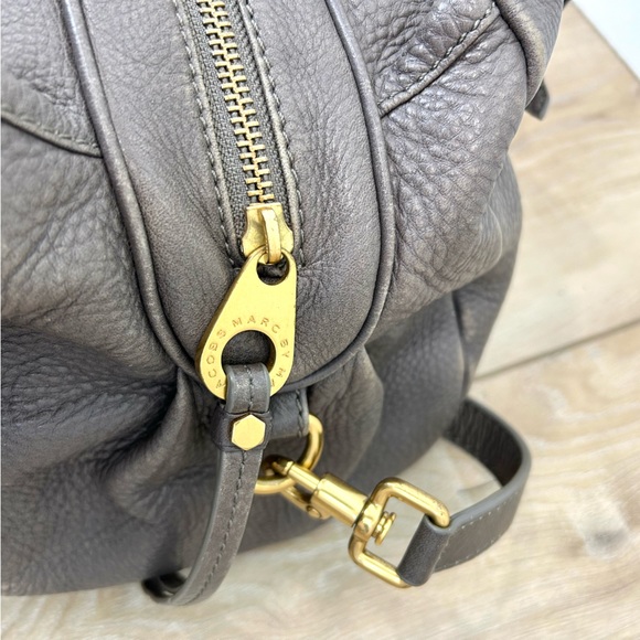 Marc Jacobs Original Baby Groove Leather Gray Purse - Picture 10 of 16